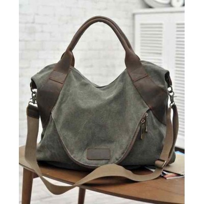 KA1 MARK I VINTAGE™ sac à bandoulière pour femme en toile et cuir naturel 